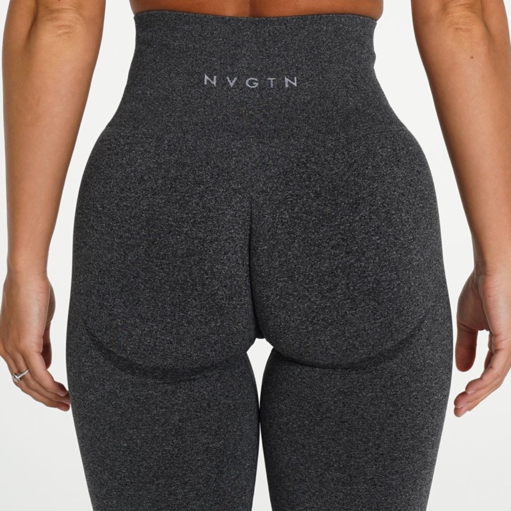 NVGTN Black Speckled Curve Seamless leggings